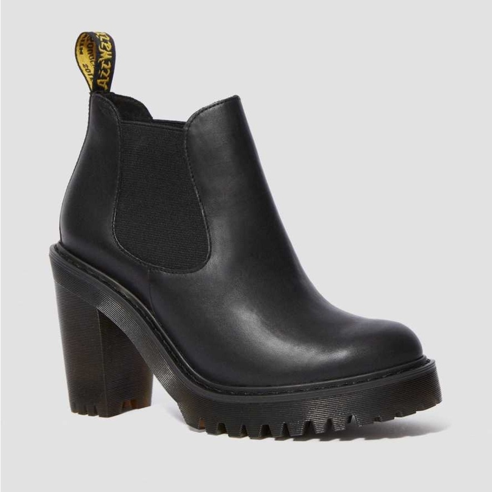 Dr Marten Hurston Women's Leather Heeled Chelsea Boots
